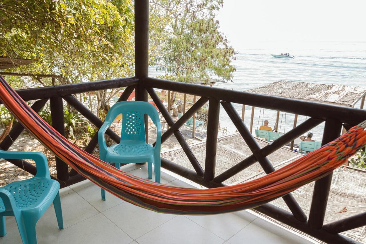 El Hamaquero Hostal Econativo Isla Grande  Bagian luar foto