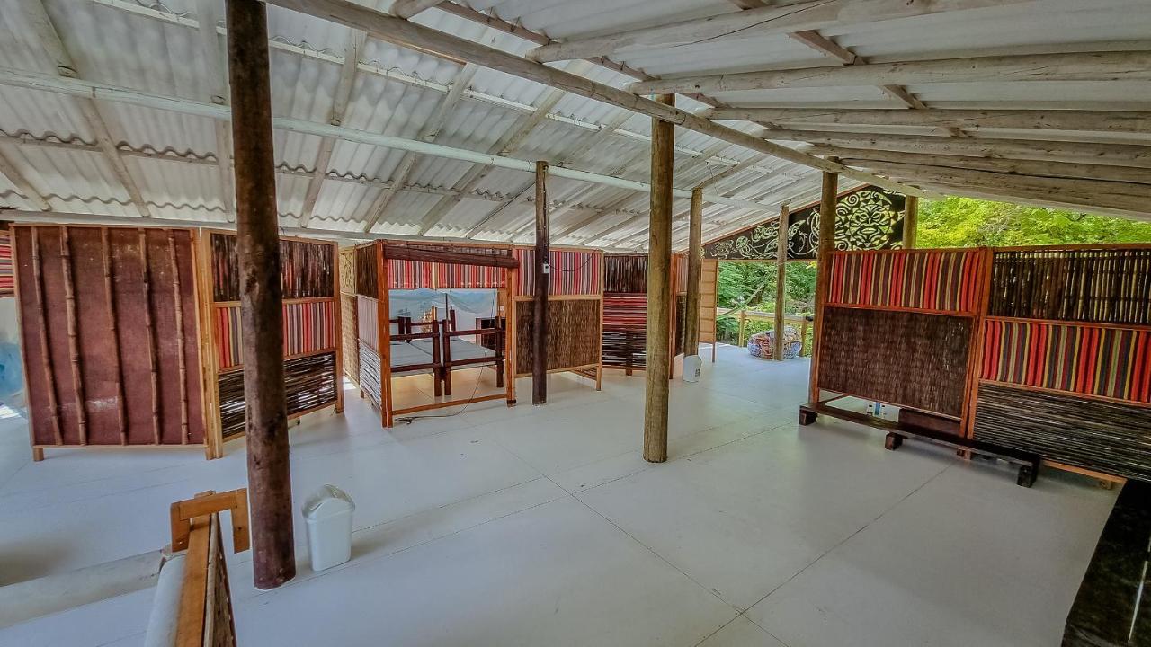 El Hamaquero Hostal Econativo Isla Grande  Bagian luar foto