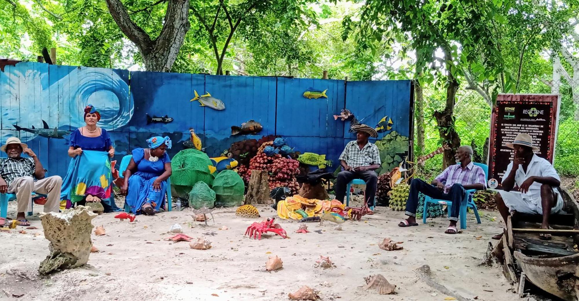 El Hamaquero Hostal Econativo Isla Grande  Bagian luar foto